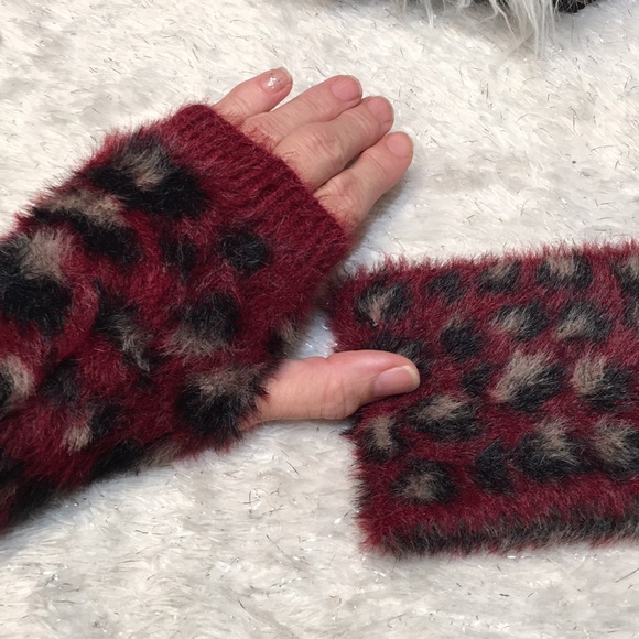 Leopard head wrap wine NEW - Picture 6 of 8